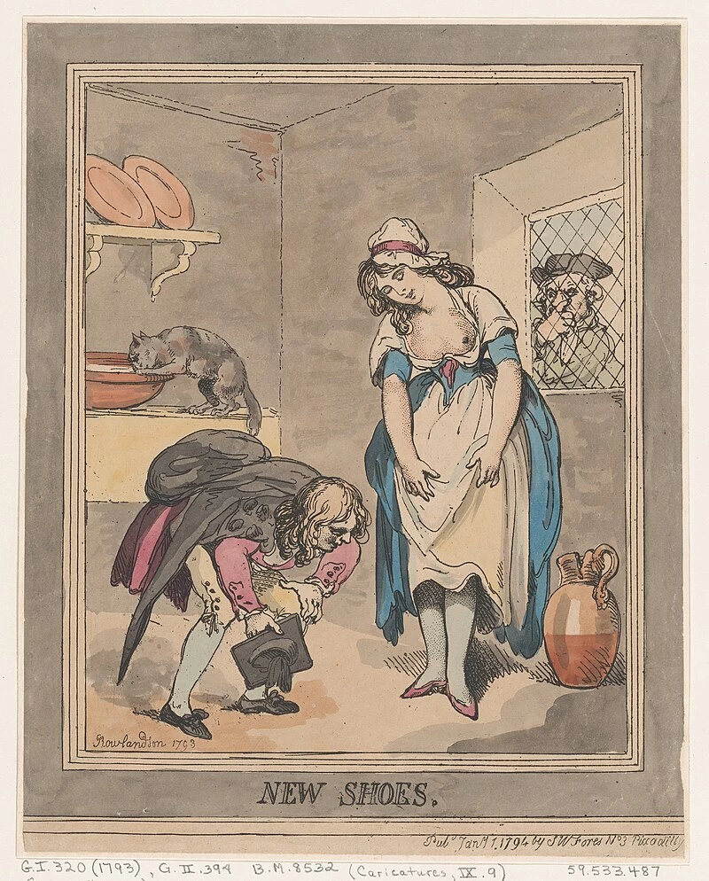 Thomas Rowlandson-130-Nuova scarpa